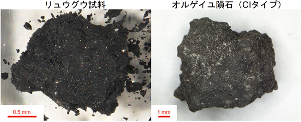 小惑星リュウグウの岩石試料が始原的な隕石より黒い理由を解明！